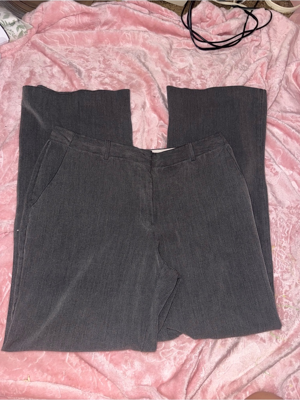 Worthington Charcoal Gray Dress Trousers